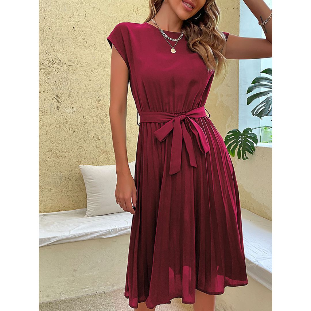 Sarah Elegant Midi Dress