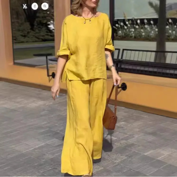 Perfect Fit Loose Linen Set