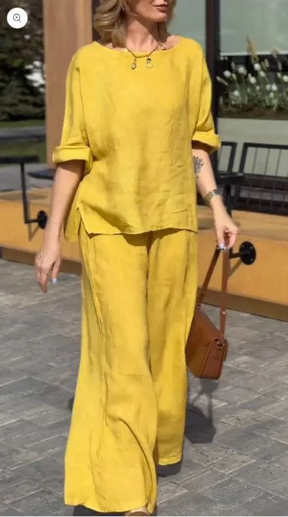 Perfect Fit Loose Linen Set