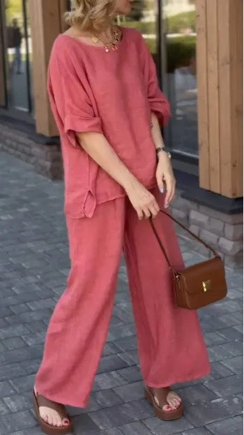 Perfect Fit Loose Linen Set