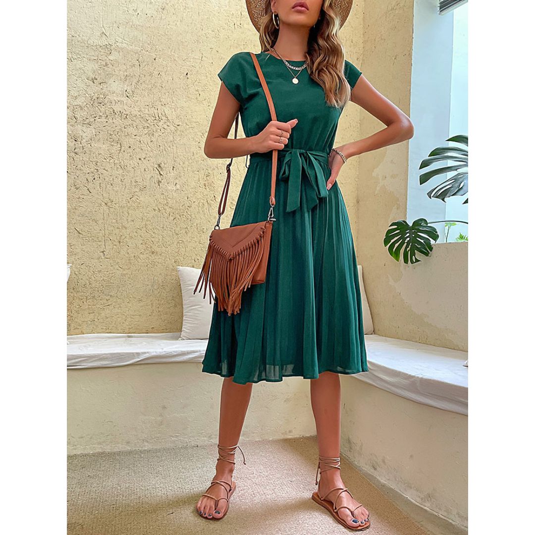Sarah Elegant Midi Dress